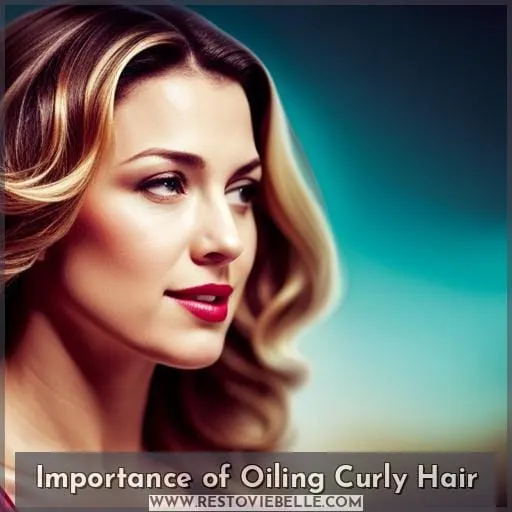 Importance of Oiling Curly Hair