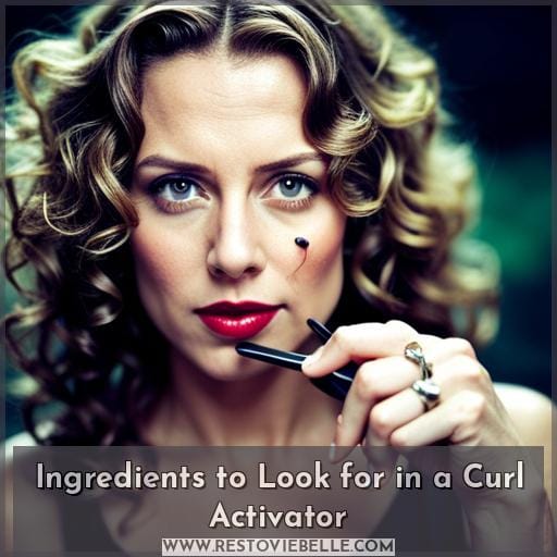 Ingredients to Look for in a Curl Activator