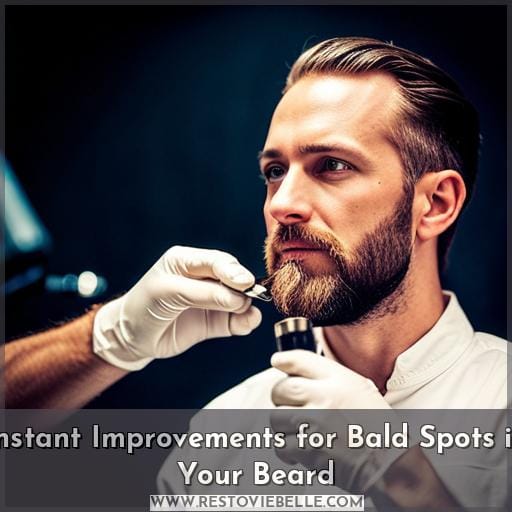 Instant Improvements for Bald Spots in Your Beard