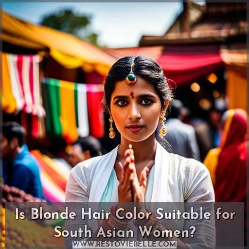 Is Blonde Hair Color Suitable for South Asian Women