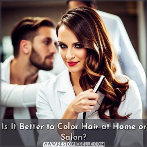 Is It Better to Color Hair at Home or Salon