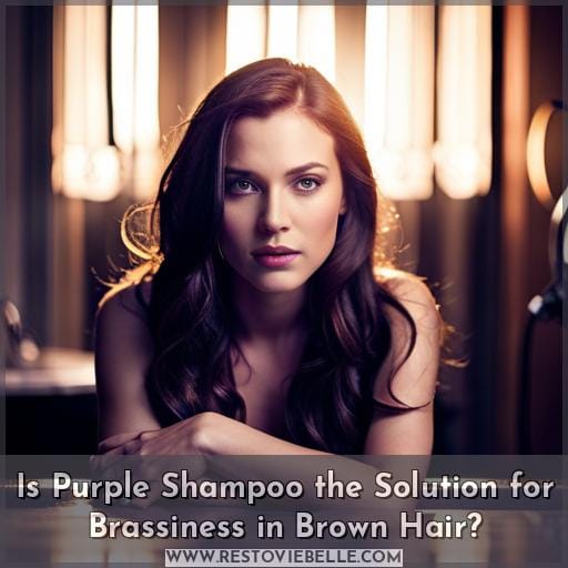 Is Purple Shampoo the Solution for Brassiness in Brown Hair