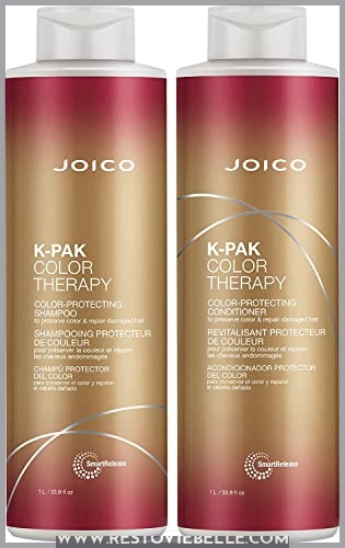 Joico K-pak color therapy shampoo & conditioner duo, 2 Count