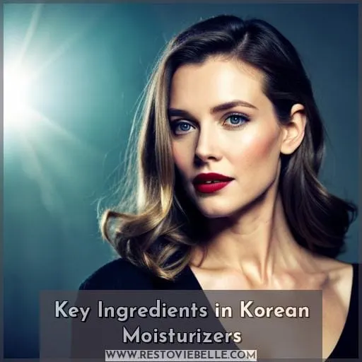 Key Ingredients in Korean Moisturizers
