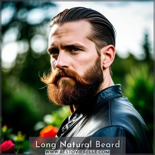 Long Natural Beard