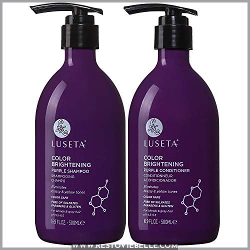 Luseta Purple Shampoo and Conditioner