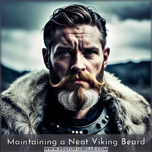 Maintaining a Neat Viking Beard
