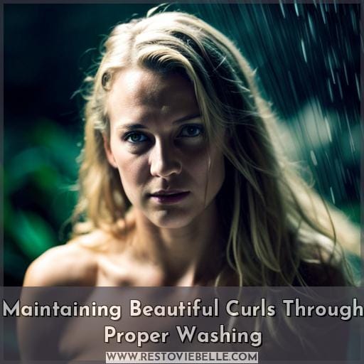 Maintaining Beautiful Curls Through Proper Washing