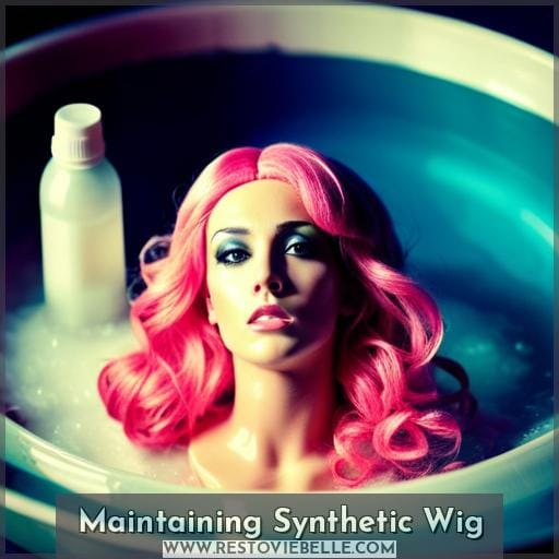 Maintaining Synthetic Wig