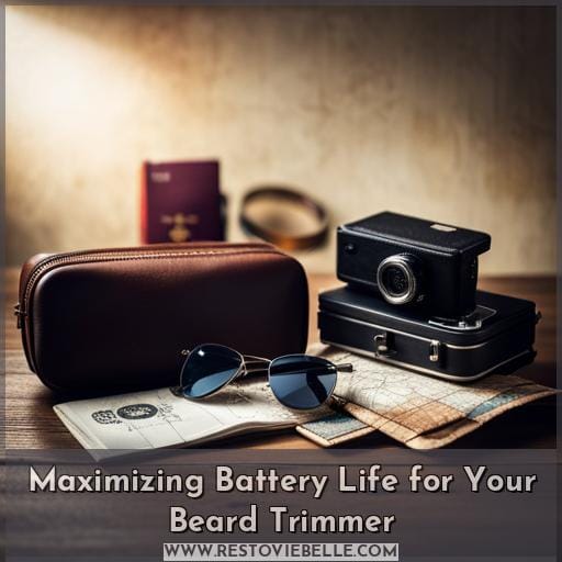 Maximizing Battery Life for Your Beard Trimmer