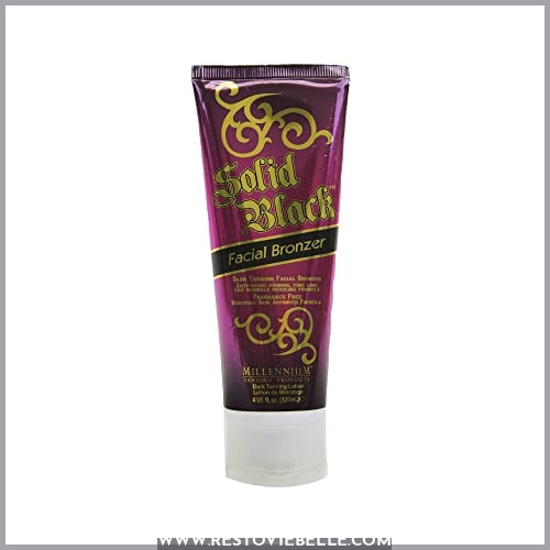 Millennium Tanning Solid Black Facial