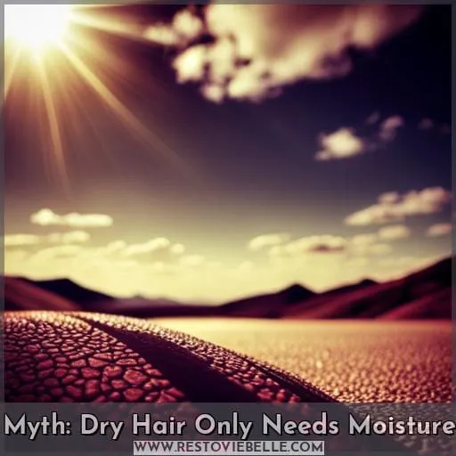 Myth: Dry Hair Only Needs Moisture