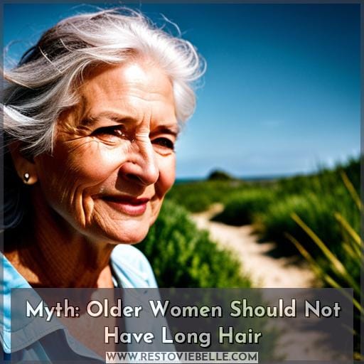 Myth: Older Women Should Not Have Long Hair