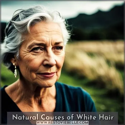 Natural Causes of White Hair