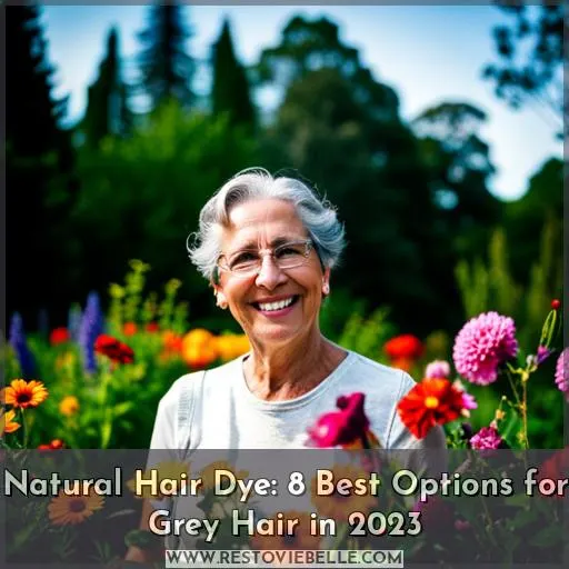 natural hair dye for grey hair