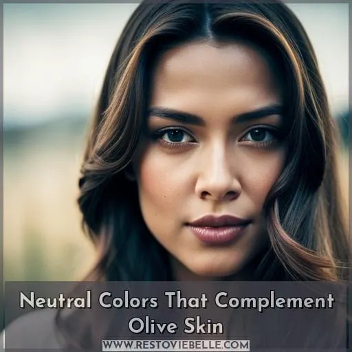 Neutral Colors That Complement Olive Skin