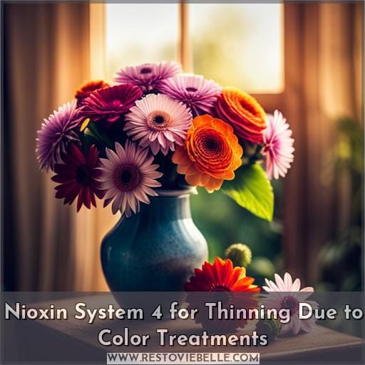 Nioxin System 4 for Thinning Due to Color Treatments