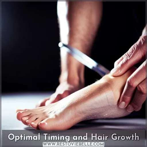 Optimal Timing and Hair Growth