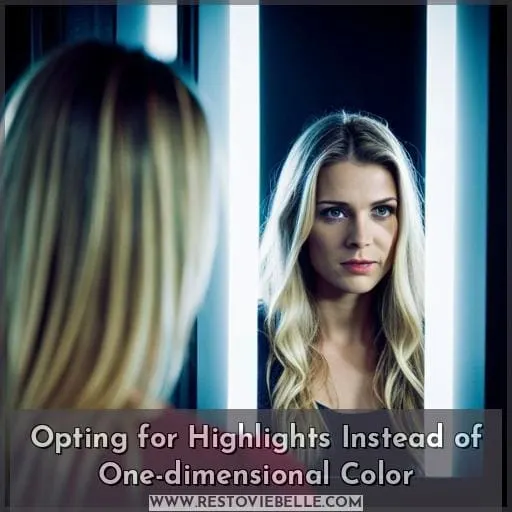 Opting for Highlights Instead of One-dimensional Color