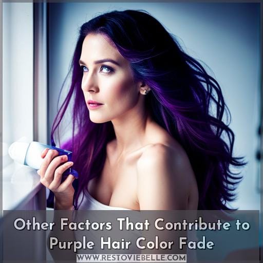 Other Factors That Contribute to Purple Hair Color Fade