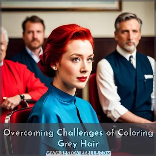Overcoming Challenges of Coloring Grey Hair