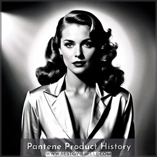 Pantene Product History