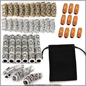 PIAOPIAONIU 57 Pcs/Kit Norse Vikings