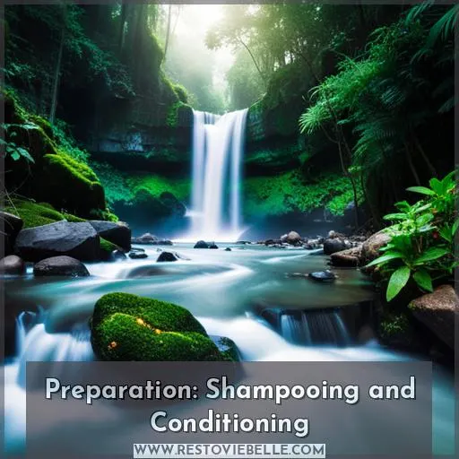Preparation: Shampooing and Conditioning