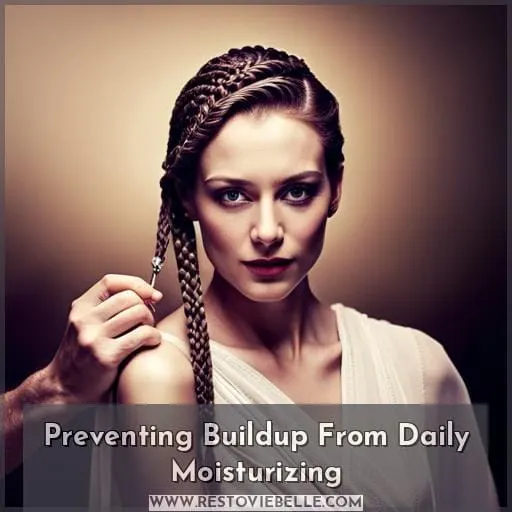 Preventing Buildup From Daily Moisturizing