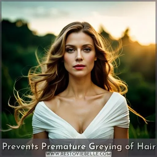 Prevents Premature Greying of Hair