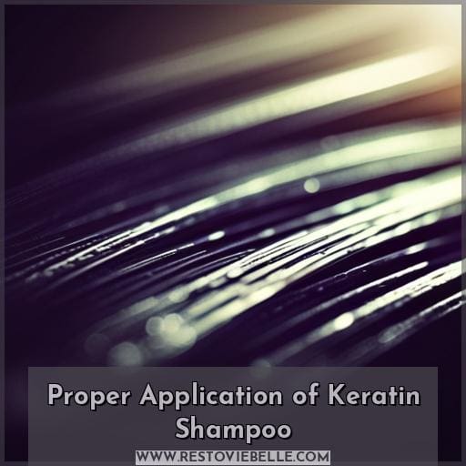 Proper Application of Keratin Shampoo