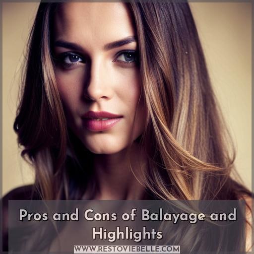 Pros and Cons of Balayage and Highlights Pros and Cons of Balayage and Highlights