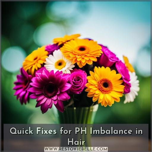 Quick Fixes for PH Imbalance in Hair
