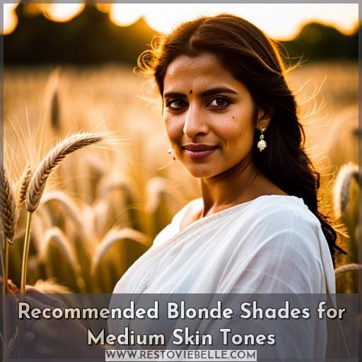 Recommended Blonde Shades for Medium Skin Tones