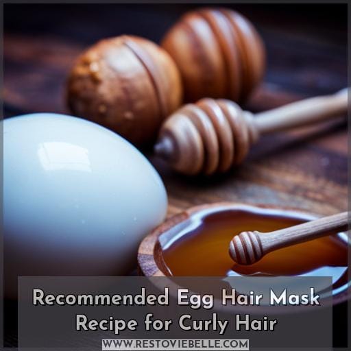 Recommended Egg Hair Mask Recipe for Curly Hair