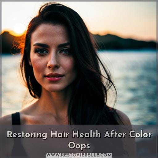 Restoring Hair Health After Color Oops
