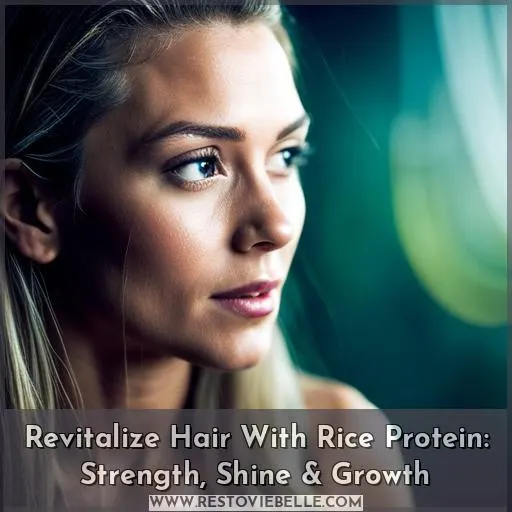 rice protein for hair