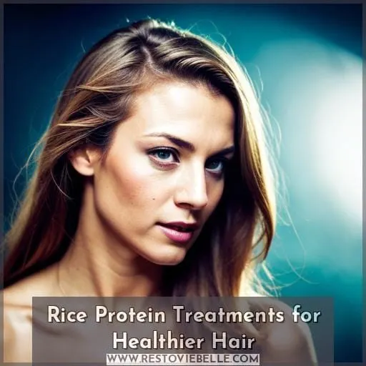 Rice Protein Treatments for Healthier Hair