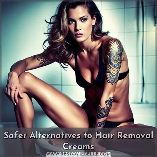 Safer Alternatives to Hair Removal Creams