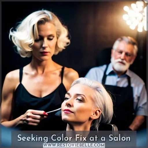 Seeking Color Fix at a Salon