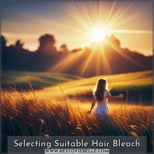 Selecting Suitable Hair Bleach