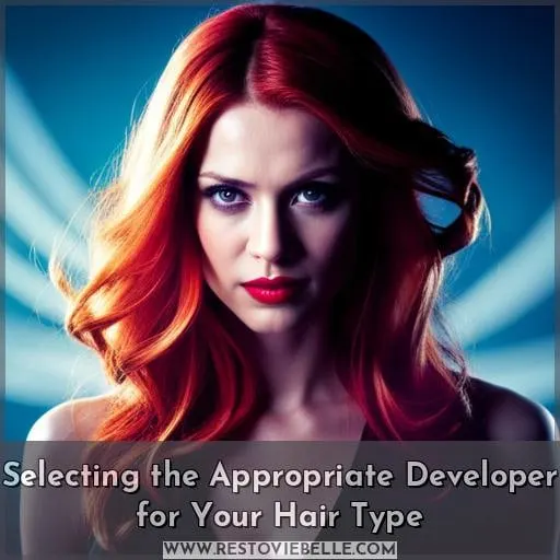 Selecting the Appropriate Developer for Your Hair Type