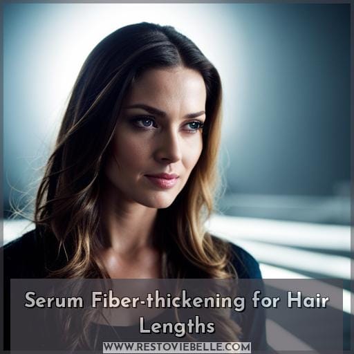 Serum Fiber-thickening for Hair Lengths