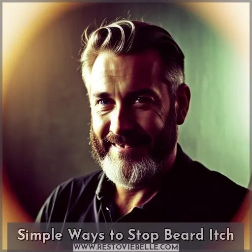 Simple Ways to Stop Beard Itch