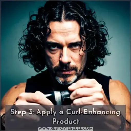 Step 3: Apply a Curl-Enhancing Product