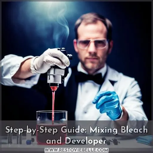 Step-by-Step Guide: Mixing Bleach and Developer