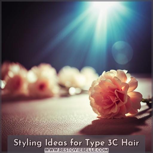 Styling Ideas for Type 3C Hair