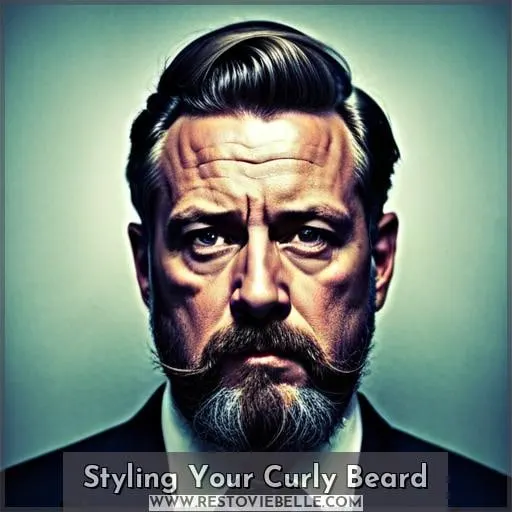Styling Your Curly Beard