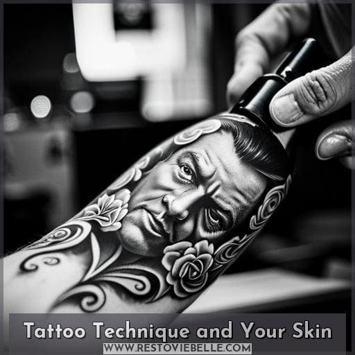 Tattoo Technique and Your Skin