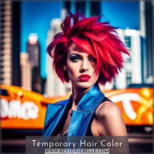 Temporary Hair Color